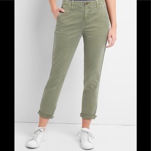 GIRLFRIEND✨TWILL STRIPE CHINOS✨